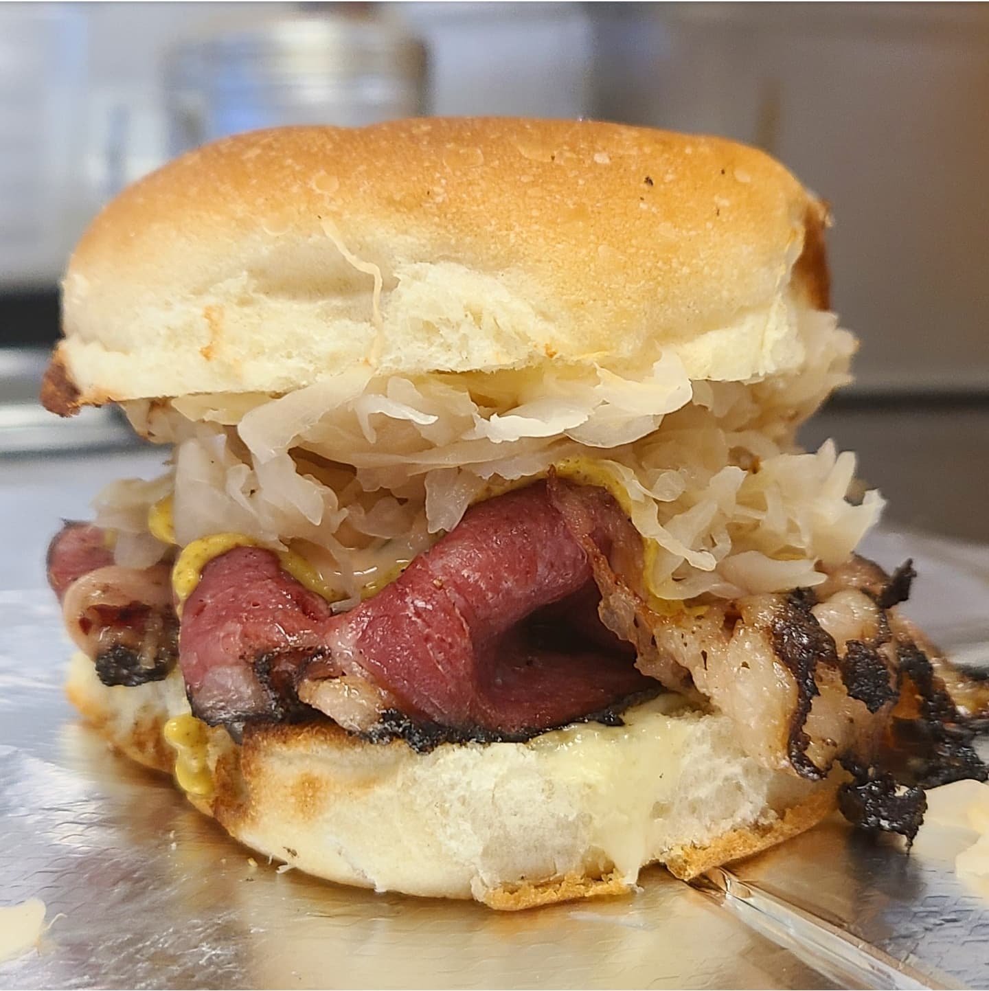 Order Reuben Slider food online from Doglicious Hot Dogs store, Glendale on bringmethat.com