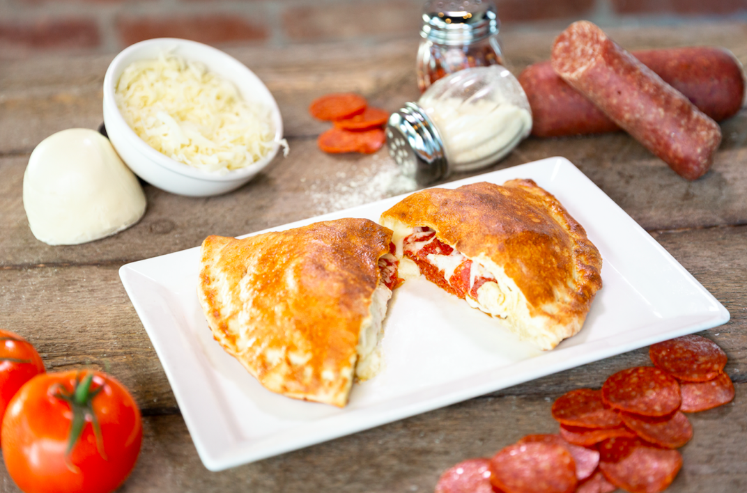 Order Zesty Pepperoni Calzone food online from Parry Pizzeria & Bar store, Englewood on bringmethat.com