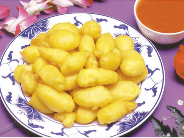 Order 112.  Pint Sweet and Sour Chicken food online from China Sea store, Clinton on bringmethat.com