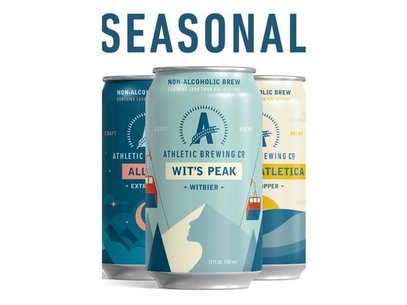 Order Athletic Brewing - Non-Alcoholic Seasonal Offering - 6x 12oz Cans food online from Pearl Specialty Market-Spirits store, Portland on bringmethat.com