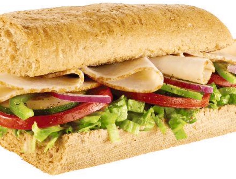 Order Turkey and Cheese Sandwich food online from Dejavu Cafe store, Isla Vista on bringmethat.com