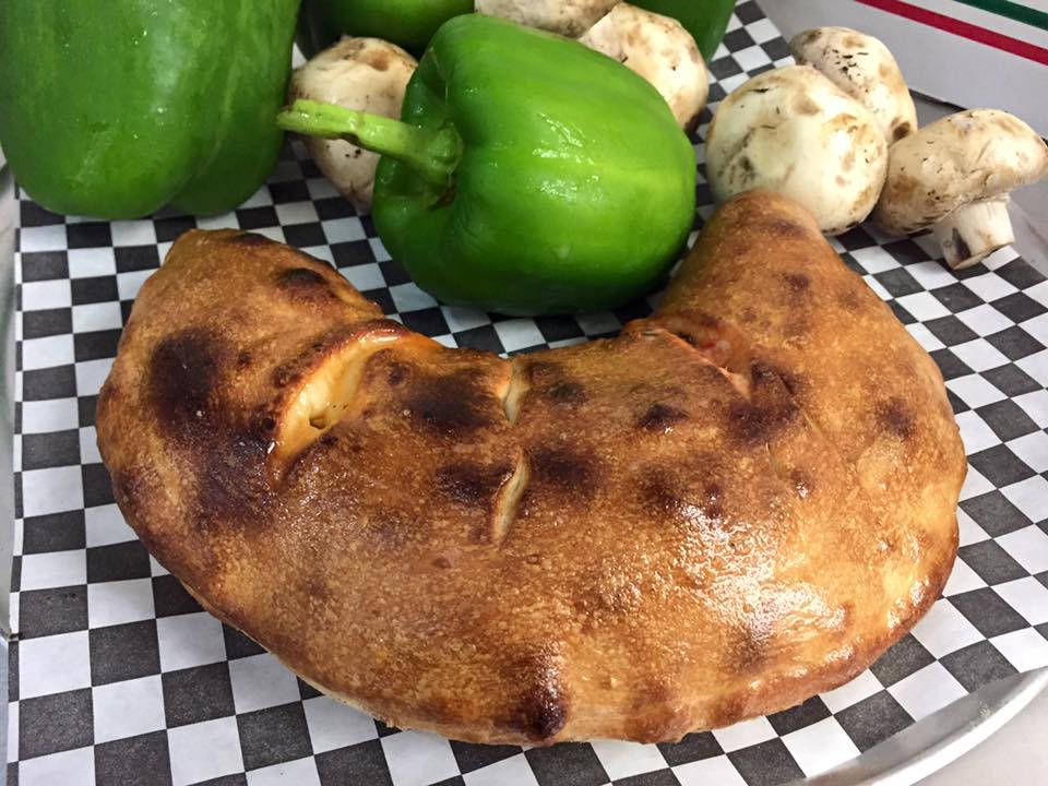 Order Meat Calzone food online from 24Th St Pizzeria store, San Antonio on bringmethat.com