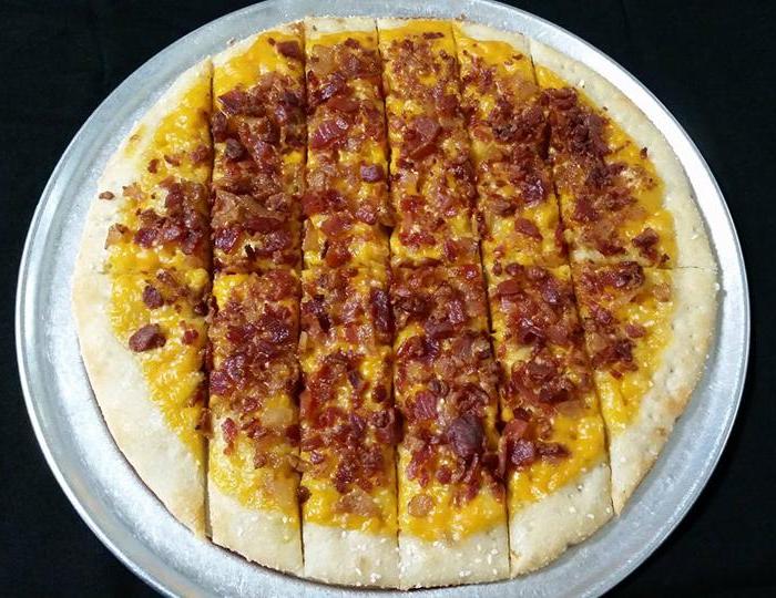 Order Nacho Bacon Cheese Bread food online from Beech Grove Bowl store, Beech Grove on bringmethat.com