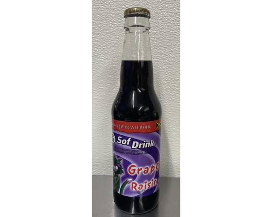 Order D&G Grape Soda  food online from Island Tingz Caribbean Grill store, Humble, Houston on bringmethat.com