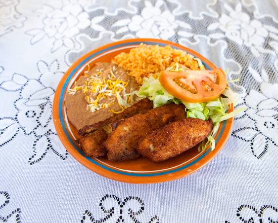 Order 6. Fish Combo food online from Rivas Mexican Grill store, Sparks on bringmethat.com