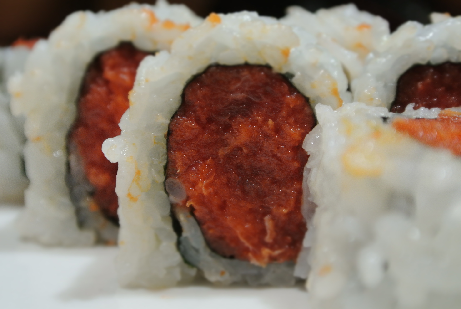Order Spicy Albacore Roll food online from Tokyo Roll And Noodle store, Chino Hills on bringmethat.com