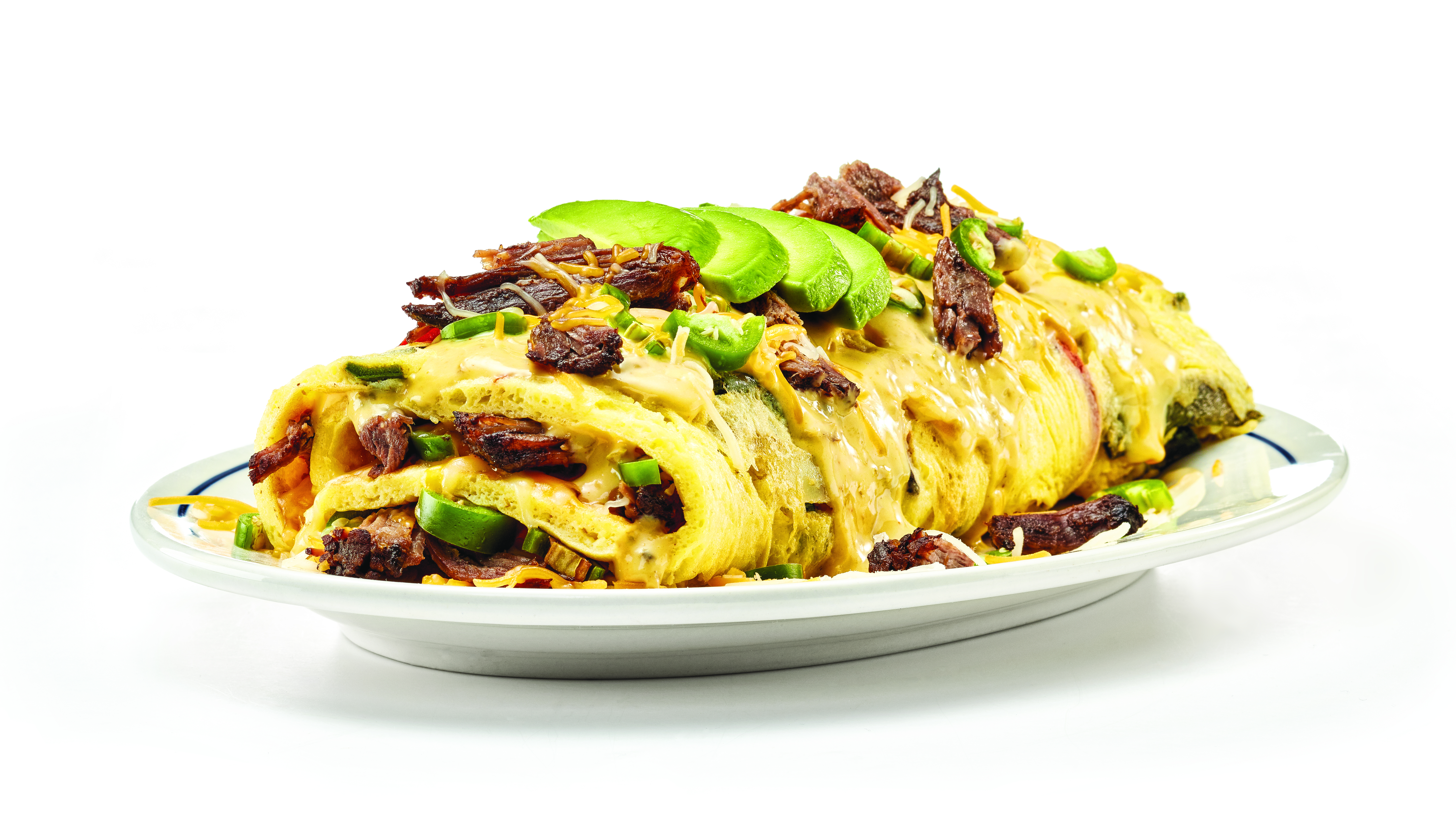 Order Spicy Poblano Omelette food online from IHOP store, Rochester on bringmethat.com