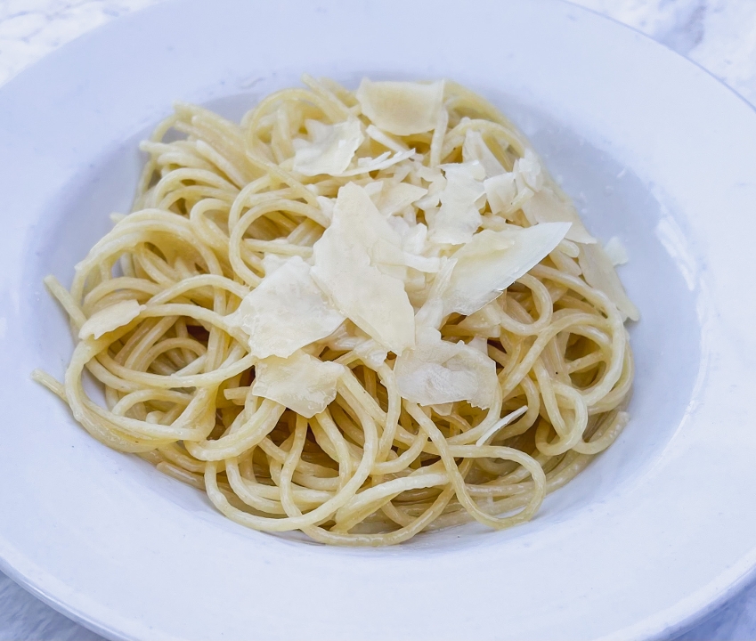 Order Kids pasta with butter and parmesan food online from Bernini Bistro store, La Jolla on bringmethat.com