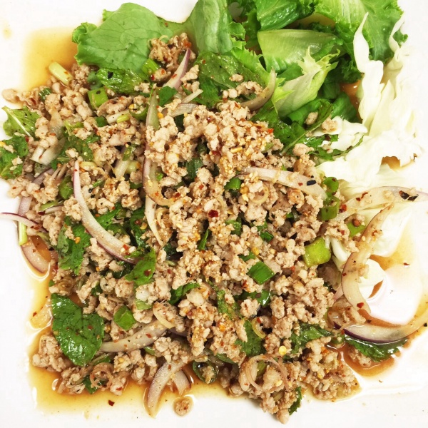 Order Larb Chicken  food online from Pad Thai Restaurant store, Santa Ana on bringmethat.com