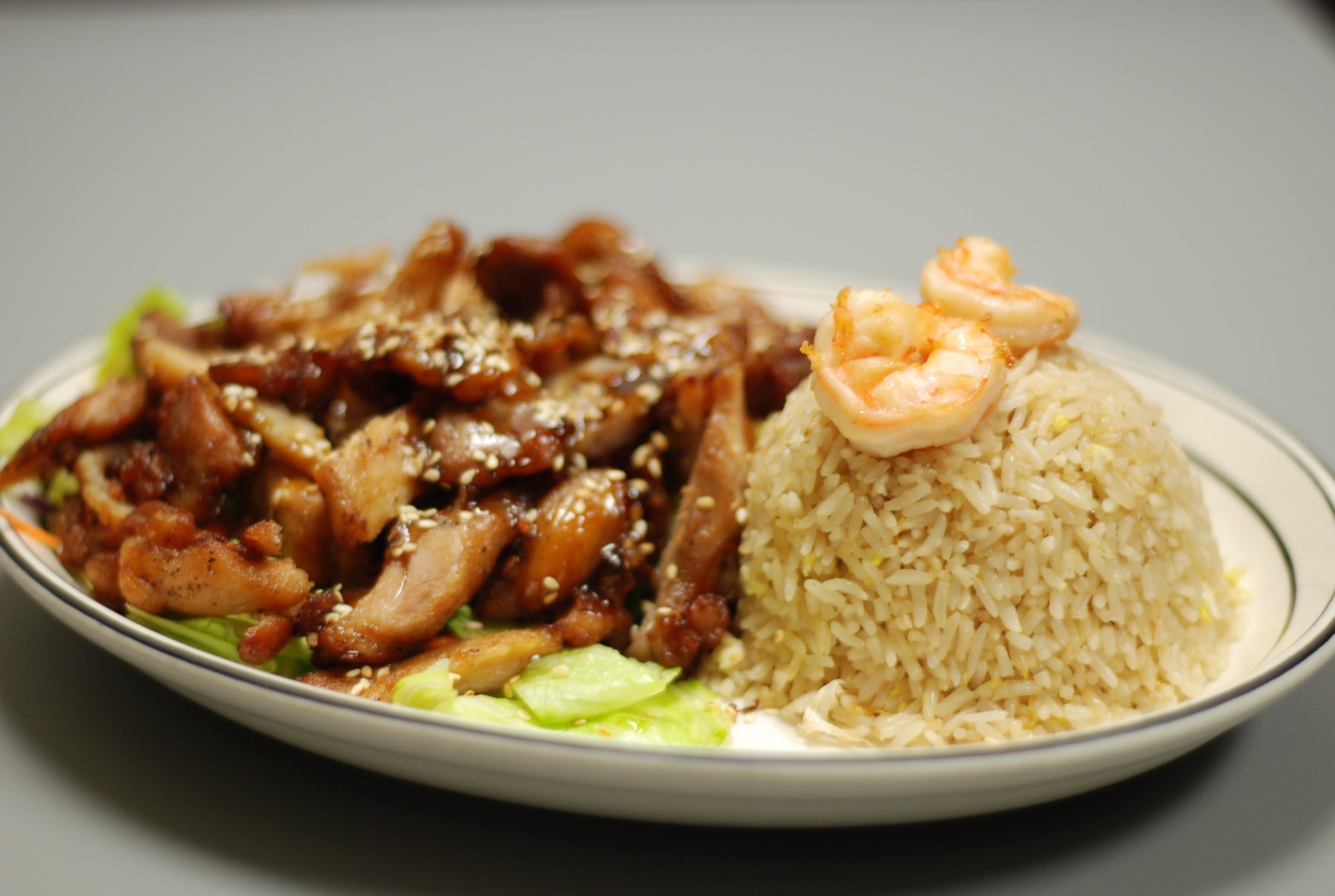 Order Teriyaki Chicken Combo  food online from Thaitaste Restaurant store, Los Angeles on bringmethat.com