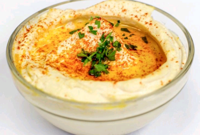 Order Fresh Hummus food online from Inshallah Mediterranean Cuisine store, Daly City on bringmethat.com