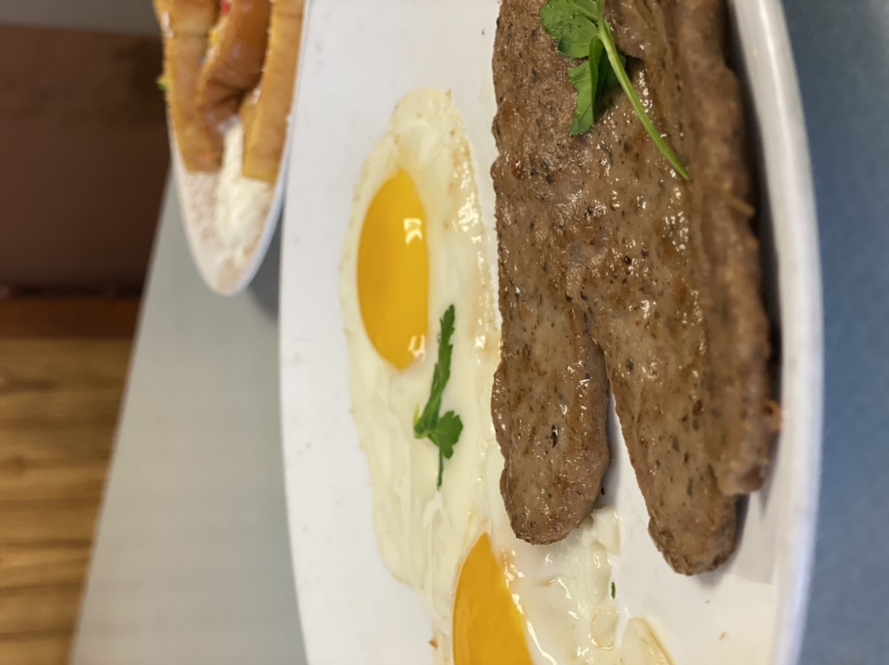 Order 2 Eggs, Gyro, Toast and Coffee Combo food online from Gold Star Restaurant store, Roswell on bringmethat.com