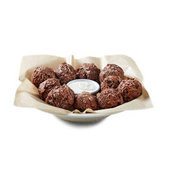 Order Double Chocolate Pancake Puppies food online from Denny store, Panorama City on bringmethat.com