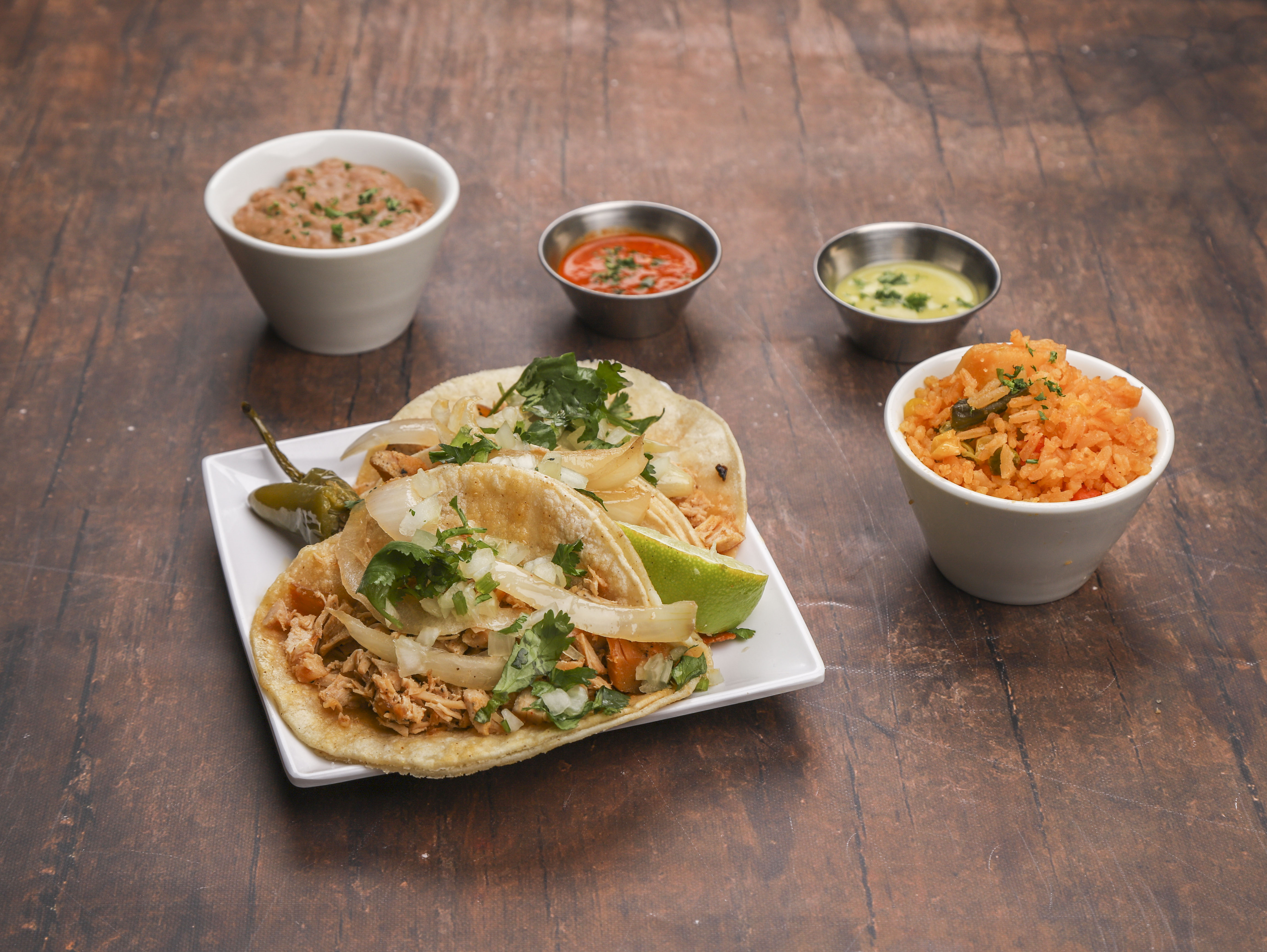 Order 3 Taco Special food online from Taqueria Taxco store, Dallas on bringmethat.com