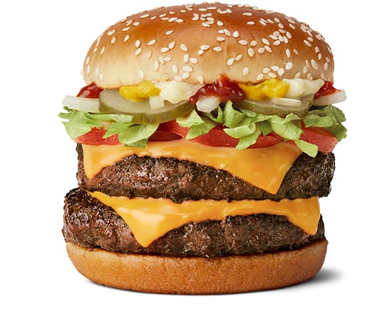 Order Double Quarter Cheese Deluxe food online from Mcdonald store, Cairo on bringmethat.com