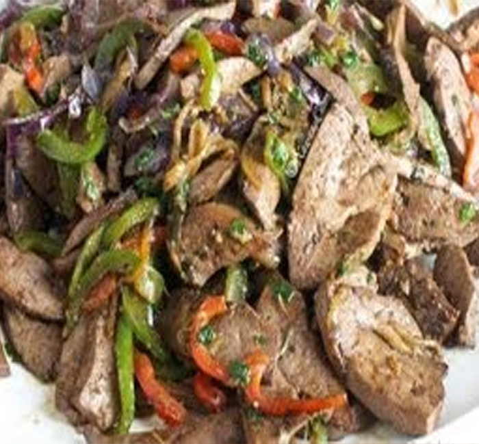 Order Spicy Goat Liver food online from Hufan Restaurant Cafe store, Minneapolis on bringmethat.com