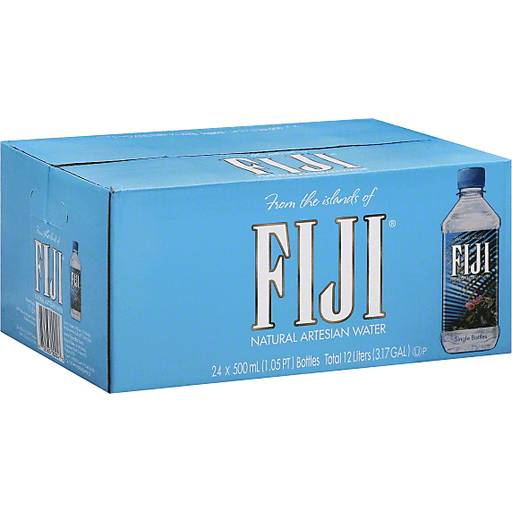Order Fiji Water (24PK 500 ML) 130310 food online from Bevmo! store, Chico on bringmethat.com