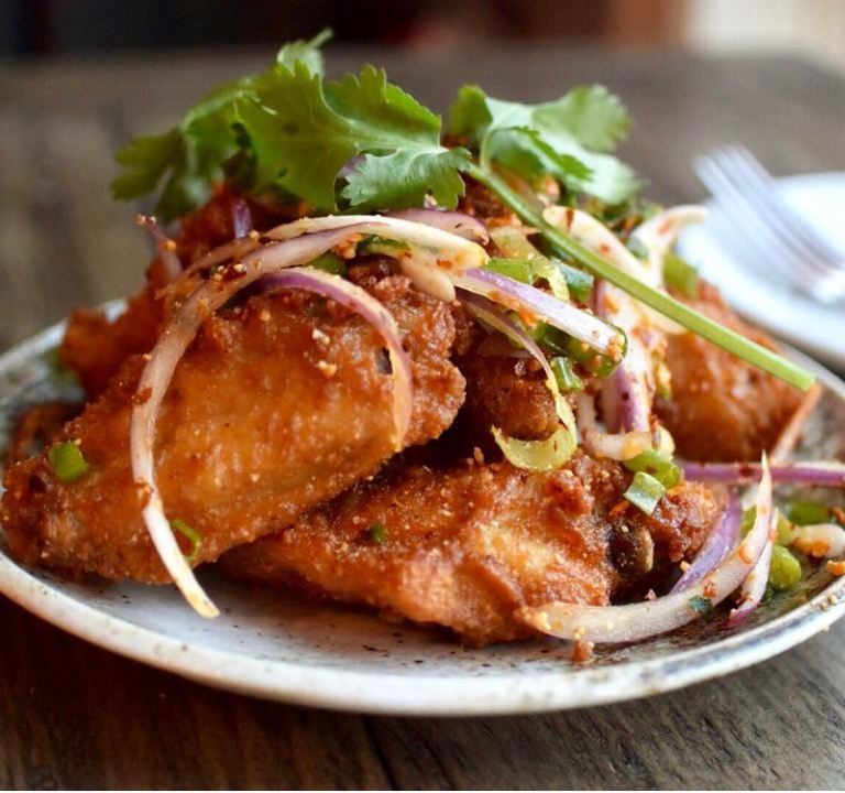 Order Chili & Lime Chicken Wings food online from Mi Sen Noodle Bar store, Portland on bringmethat.com