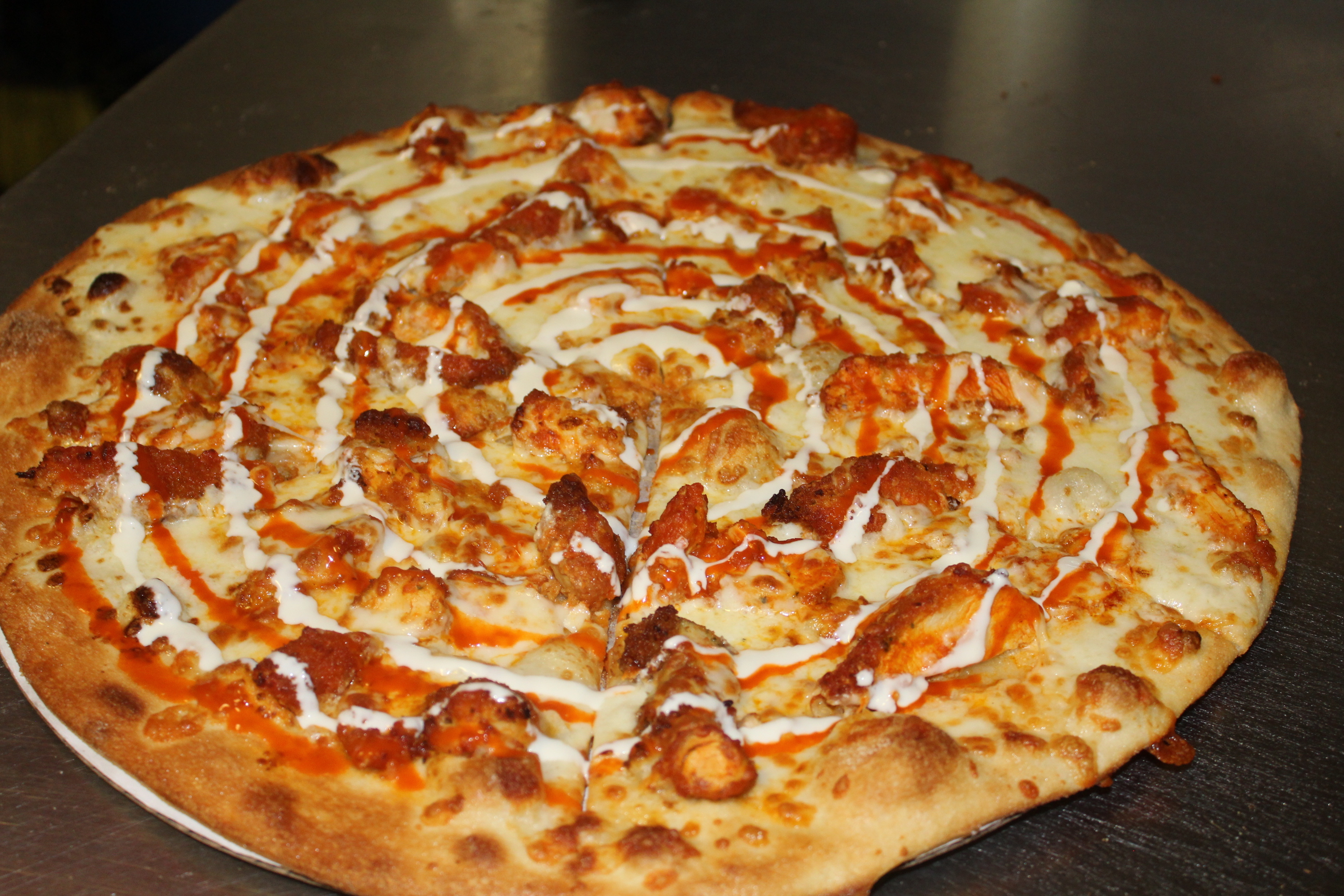 Order White Buffalo Chicken Pizza food online from Cooks Window Pizzeria store, Wellesley on bringmethat.com