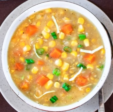 Order Sweet Corn Soup food online from Malgudi Veg store, Ashburn on bringmethat.com