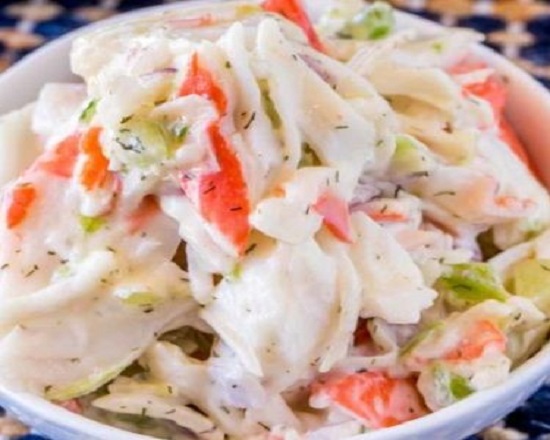 Order Crabmeat Salad food online from Poki D.C store, Bethesda on bringmethat.com