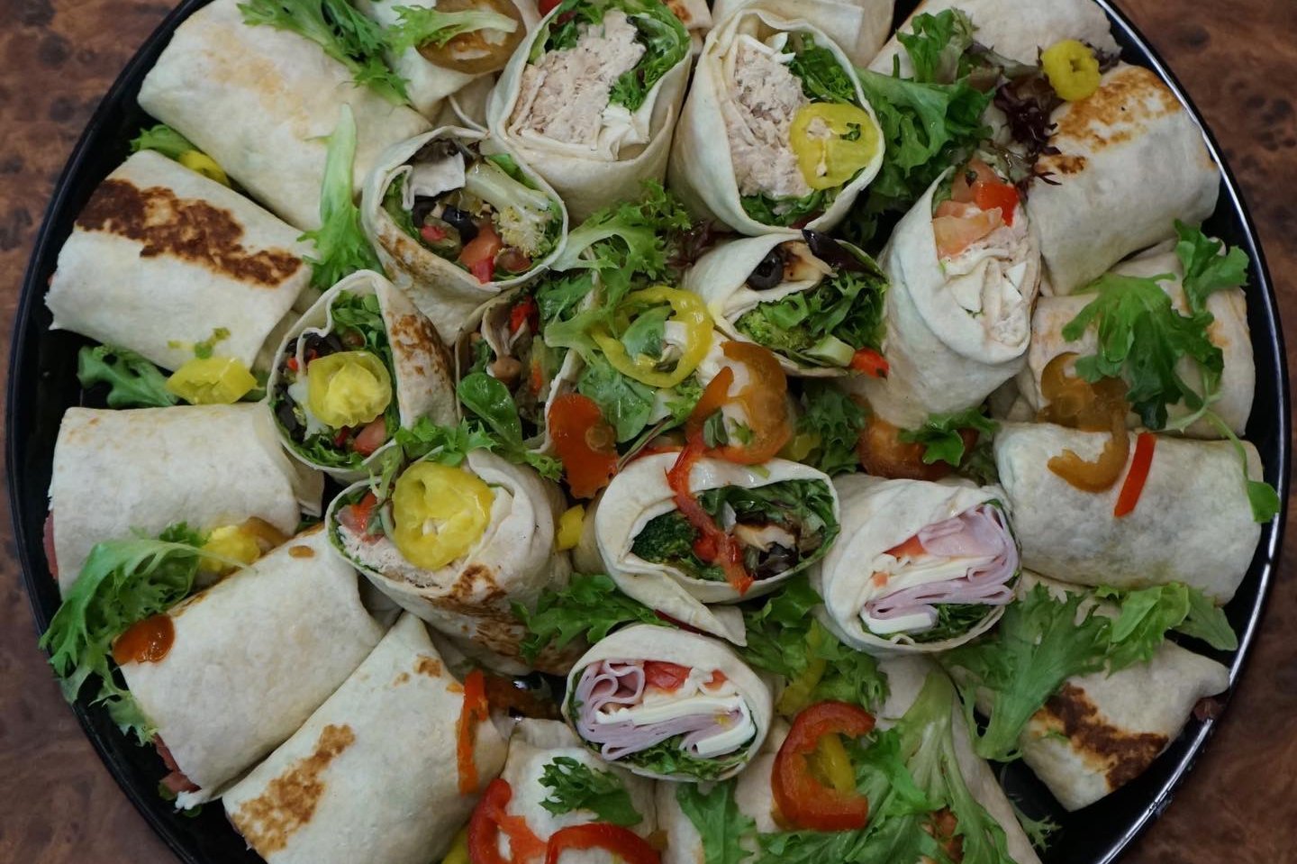 Order Chicken Philly Wrap food online from Dolce Vita World Bistro store, Syracuse on bringmethat.com