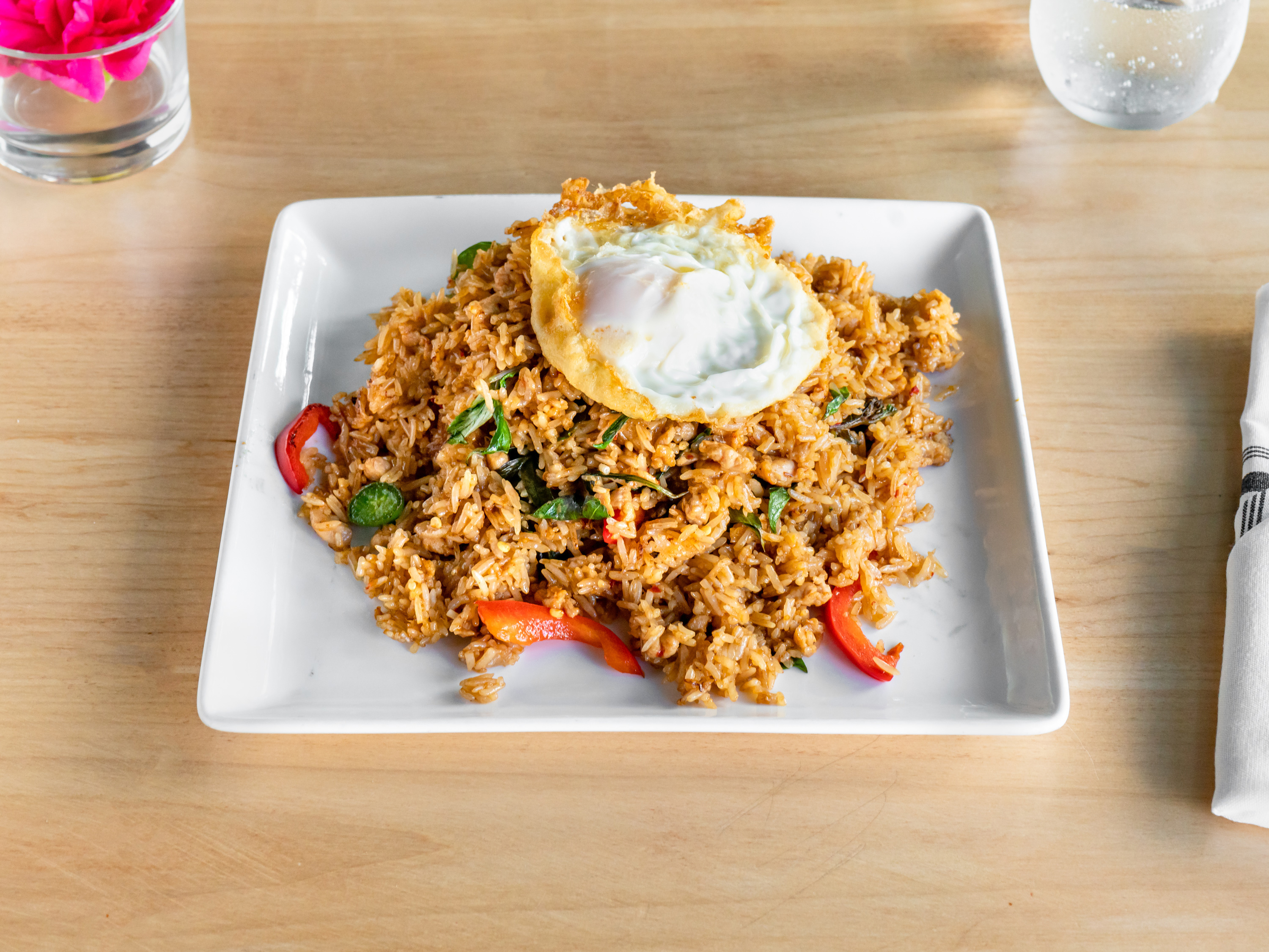 Order Spicy Thai Fried Rice food online from Sweet Lime Thai Cuisine store, San Francisco on bringmethat.com