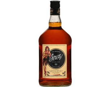 Order Sailor Jerry Spiced, 750mL rum (46.0% ABV) food online from Luckys Liquor store, Los Angeles on bringmethat.com
