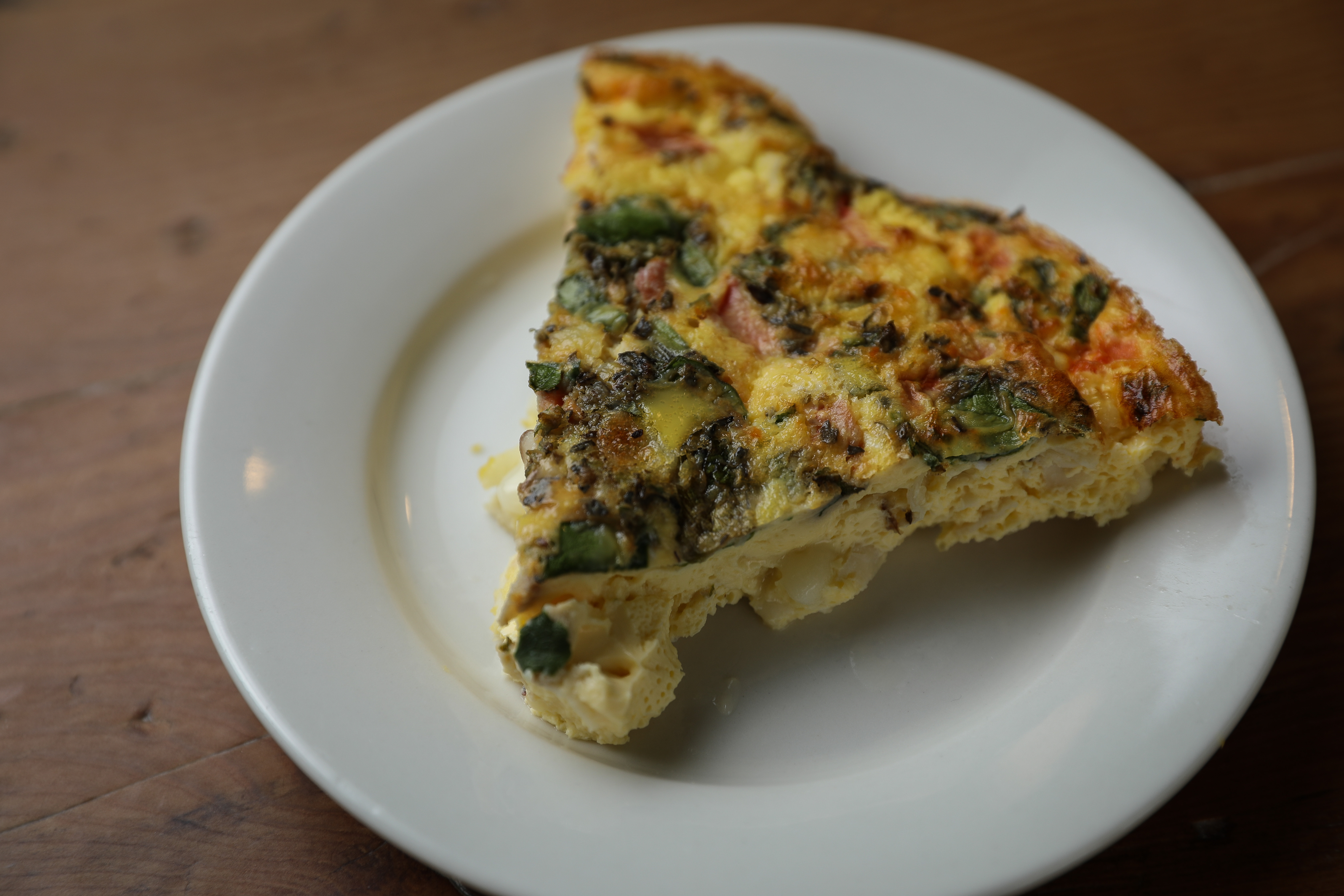 Order Quiche  food online from Glas Coffeehouse store, Green Bay on bringmethat.com