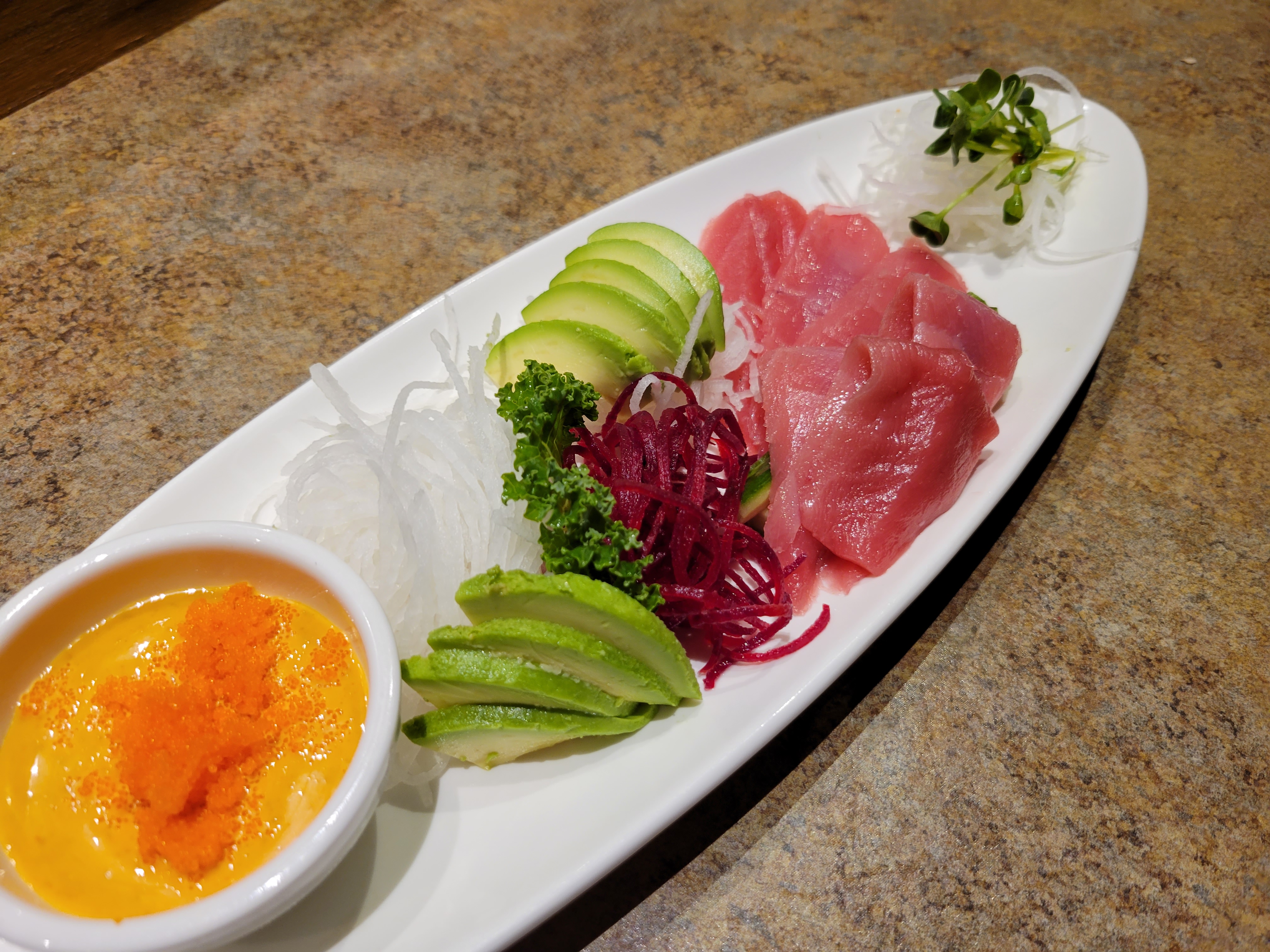 Order Spicy Tuna Sashimi food online from Starfish Restaurant store, Atlanta on bringmethat.com