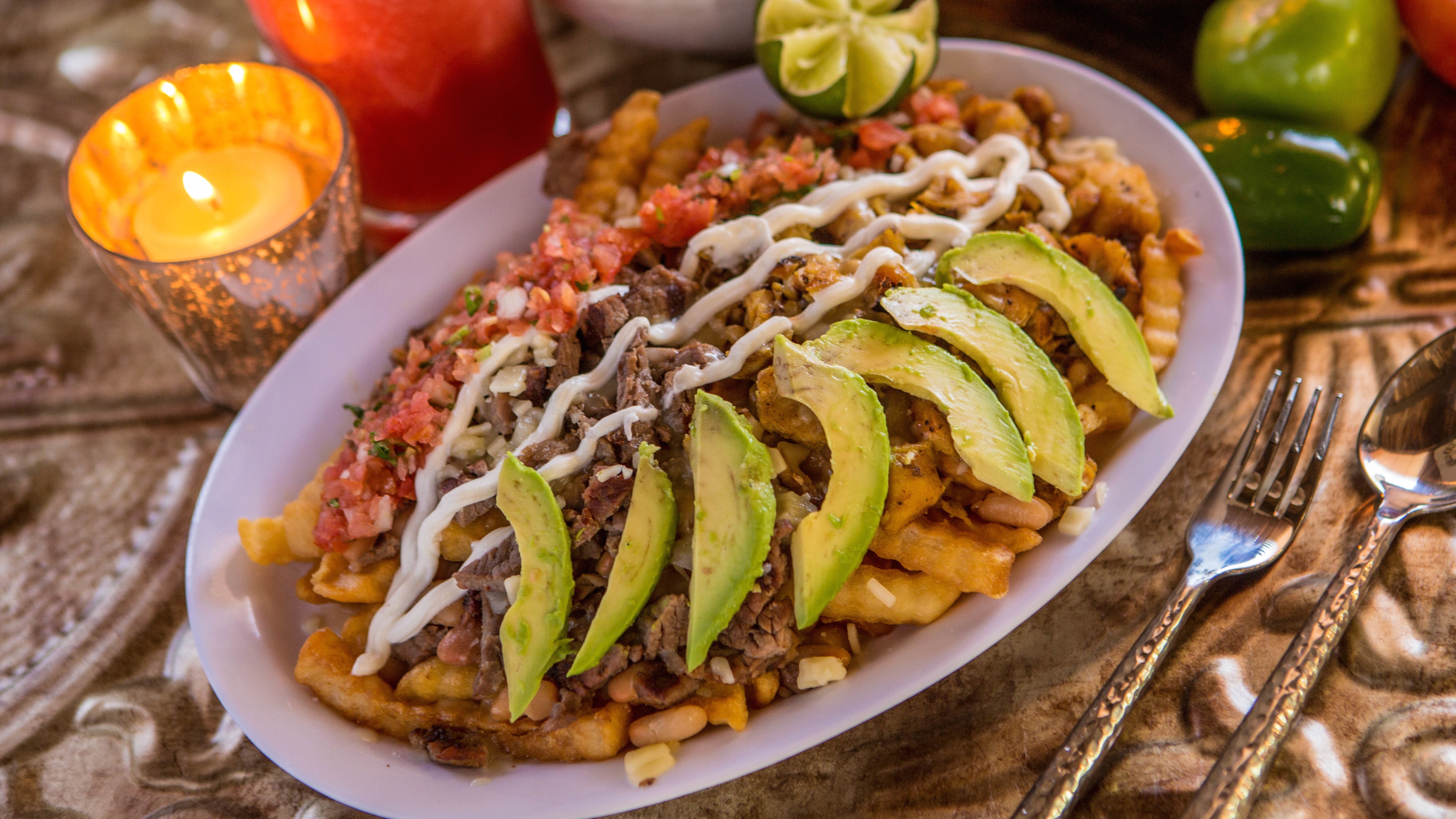Order Fries food online from Frijoles & Frescas Grilled Tacos store, Las Vegas on bringmethat.com