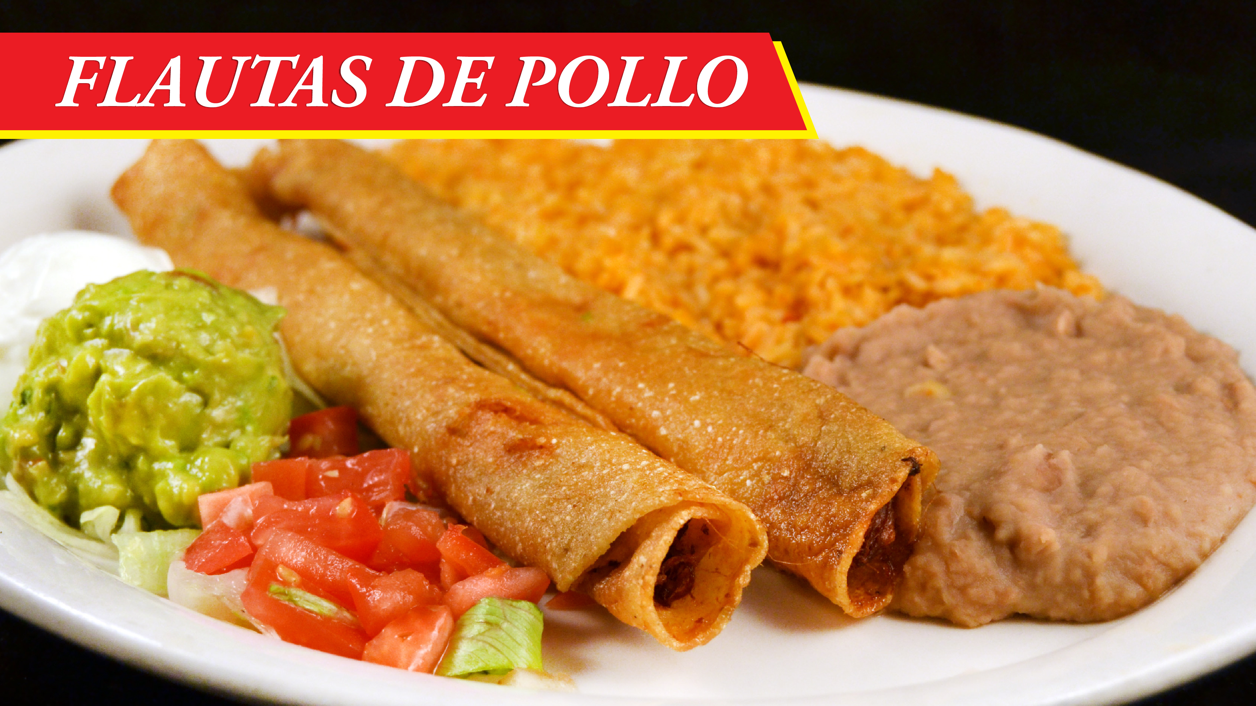 Order Flautas de Pollo food online from Mi Comal Mexican Restaurant store, Irving on bringmethat.com