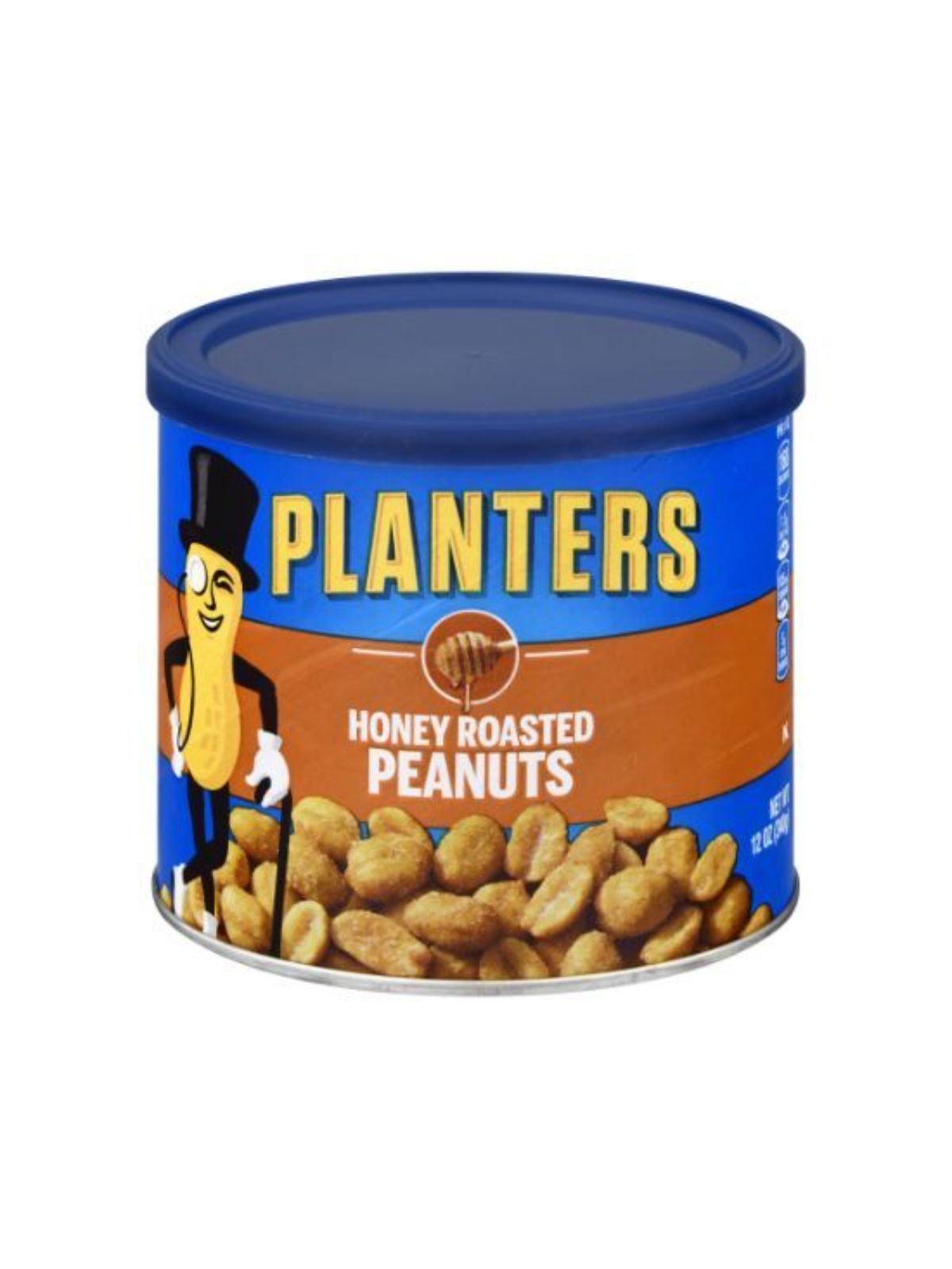 Order Planters Honey Roasted Peanuts (12 oz) food online from Stock-Up Mart store, Minneapolis on bringmethat.com