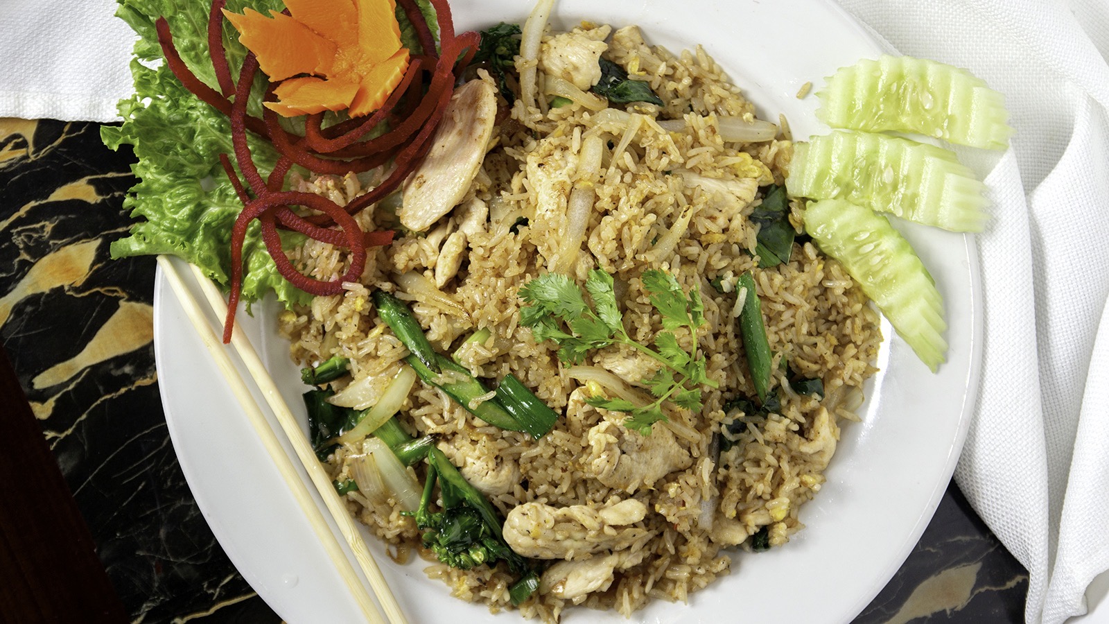 Order 3.1. Fried Rice food online from Bangkok Bay store, Lima on bringmethat.com