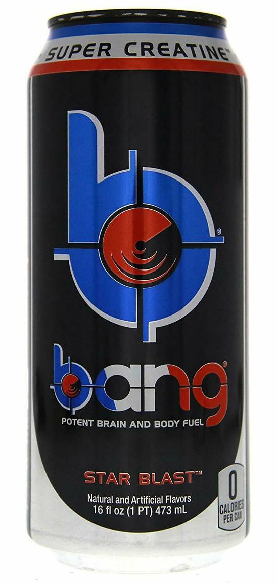 Order Bang Star Blast Energy Drink food online from Deerings Market store, Traverse City on bringmethat.com