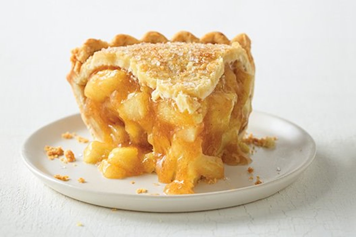 Order Country Apple Pie Slice food online from Tahoe Joe's Home Office store, Fresno on bringmethat.com