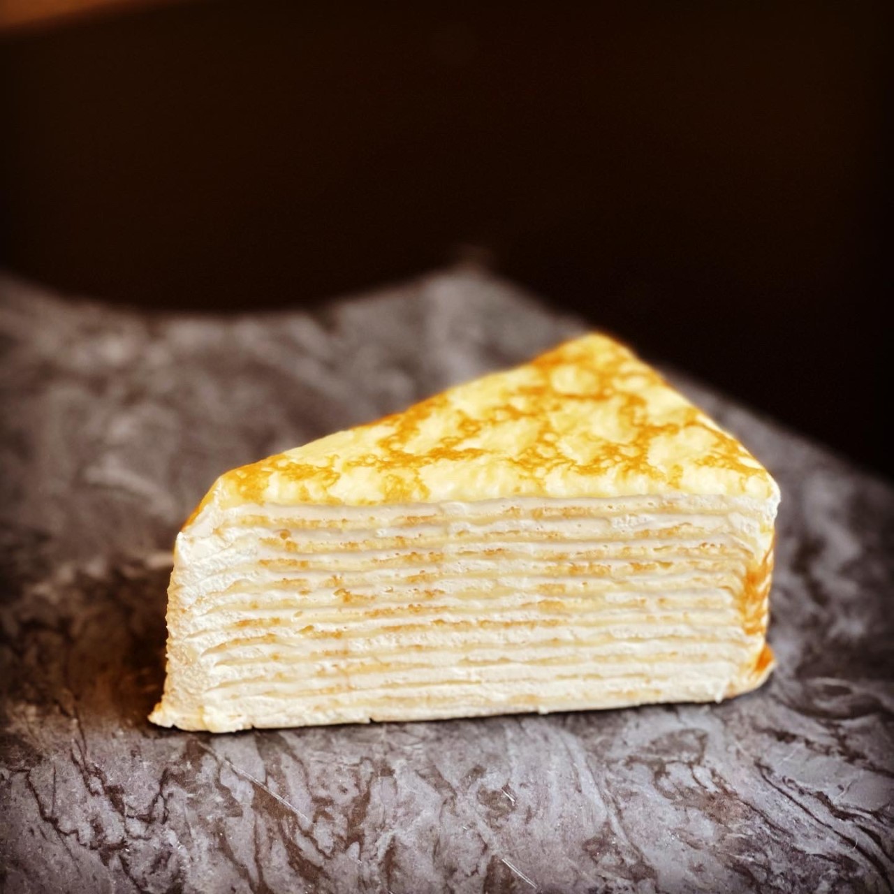 Order Vanilla Mille Crepe Cake food online from Niu Japanese Fusion Lounge store, Chicago on bringmethat.com