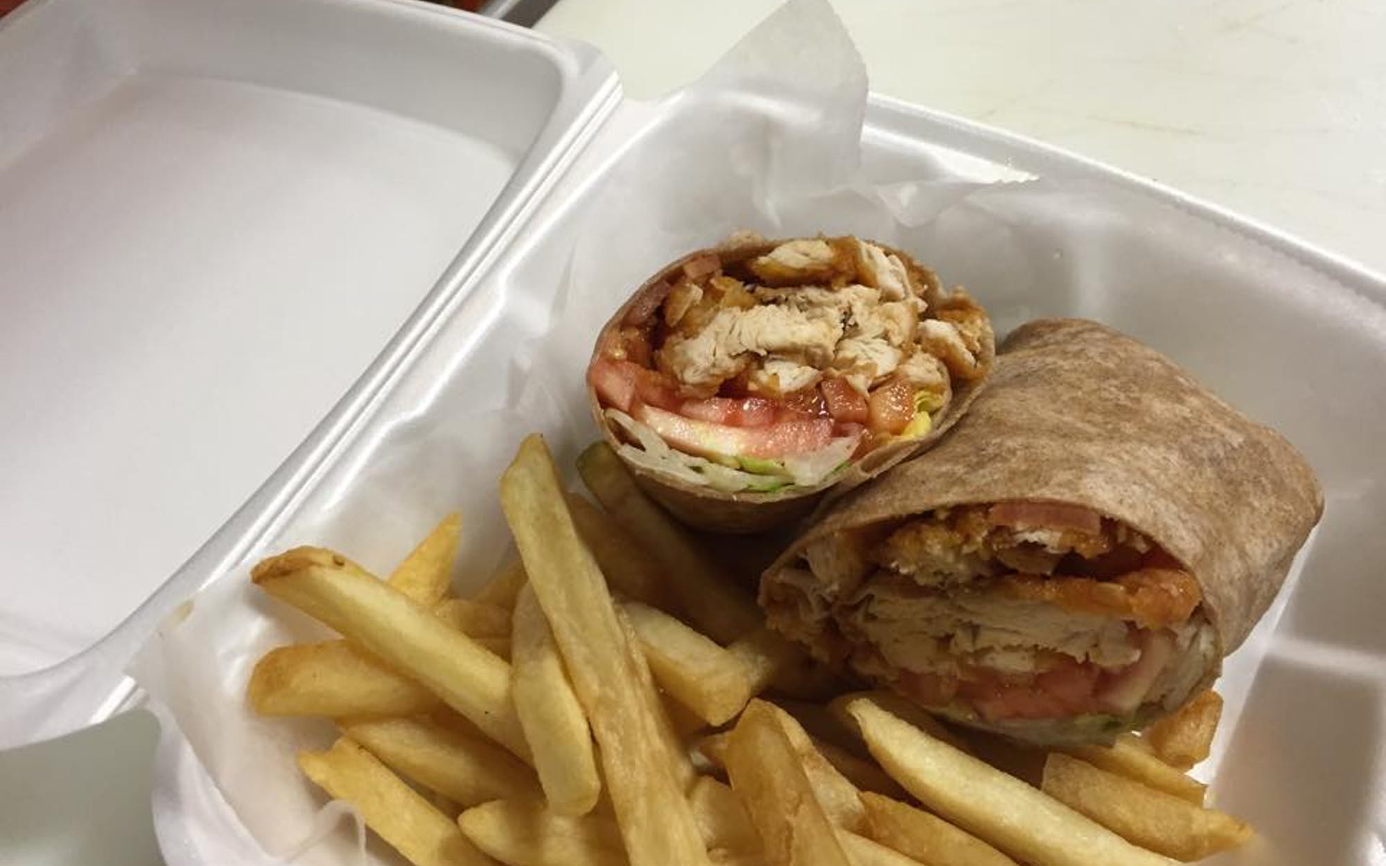 Order Buffalo Chicken Wrap food online from Wings Over Syracuse store, Syracuse on bringmethat.com