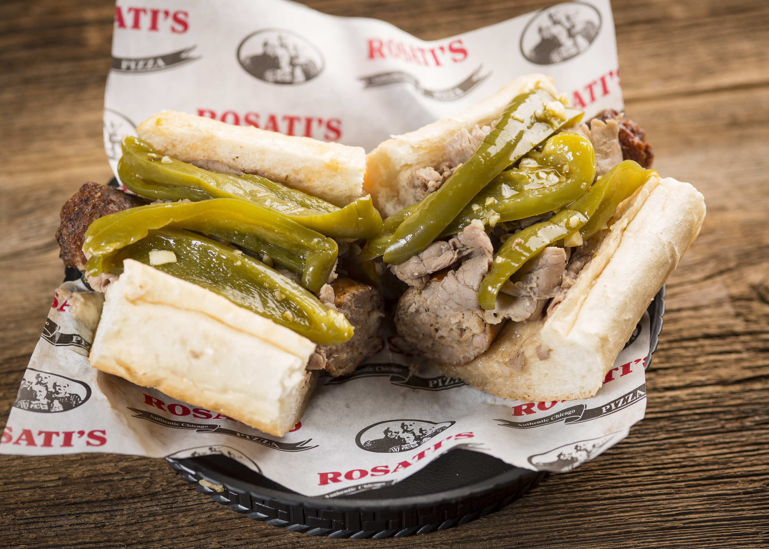Order Combo Sandwich food online from Rosati's Pizza store, Greyslake on bringmethat.com