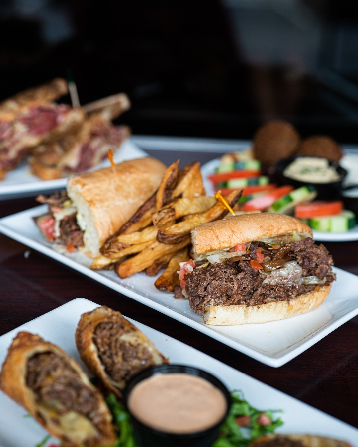 Order Cheese Steak food online from Quincy's South Bar & Grille store, Rockville on bringmethat.com