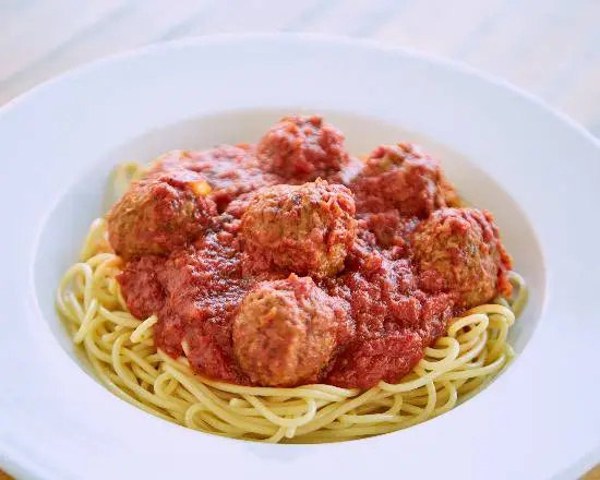 Order Spaghetti and Meatballs food online from Valenti's Pasta store, Dallas on bringmethat.com