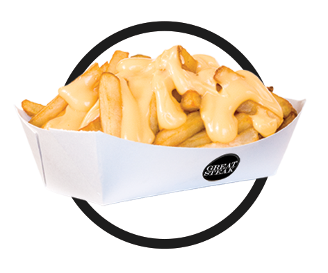 Order Cheese Fries food online from Great Steak store, Chicago on bringmethat.com