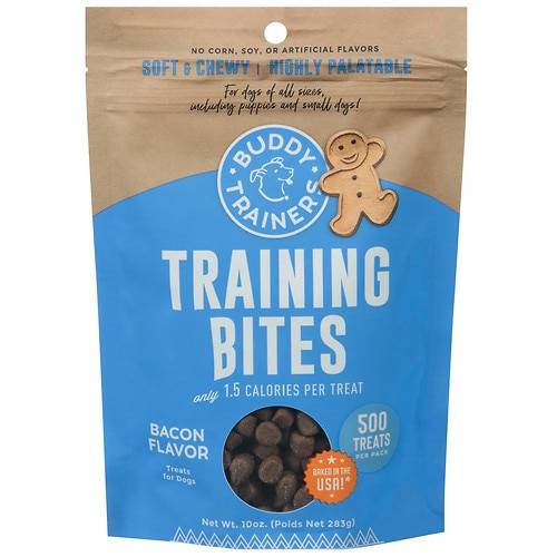 Order Buddy Trainers Training Bites Bacon - 10.0 oz food online from Walgreens store, Springfield on bringmethat.com