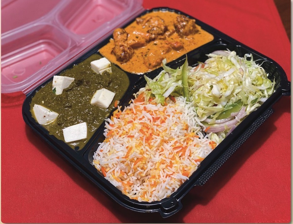 Order 2 Entree Bistro Box Combo food online from Curry Home store, Diamond Bar on bringmethat.com