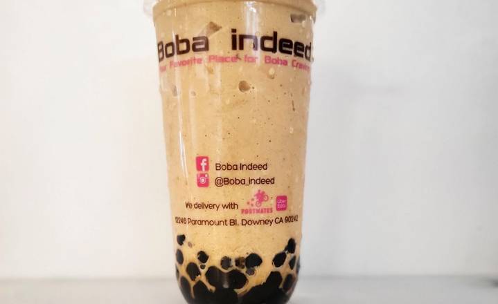 Order Dirty Horchata (Milk Frappe) food online from Boba Indeed store, Downey on bringmethat.com