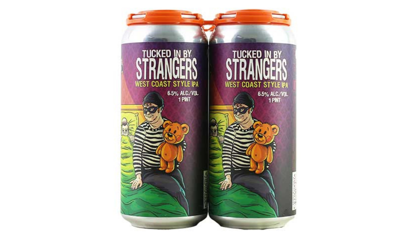 Order PaperBack Tucked In By Strangers 4 Pack 16 oz Cans 6.5% ABV food online from Golden Rule Liquor store, West Hollywood on bringmethat.com