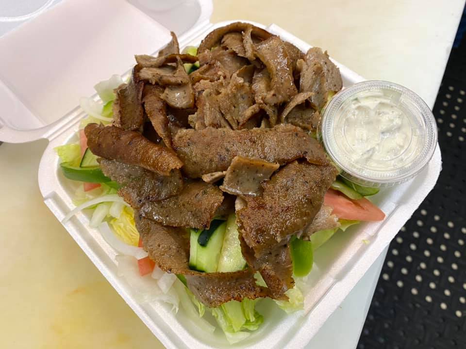 Order Gyro Salad food online from Gts Fast Food store, Chicago on bringmethat.com