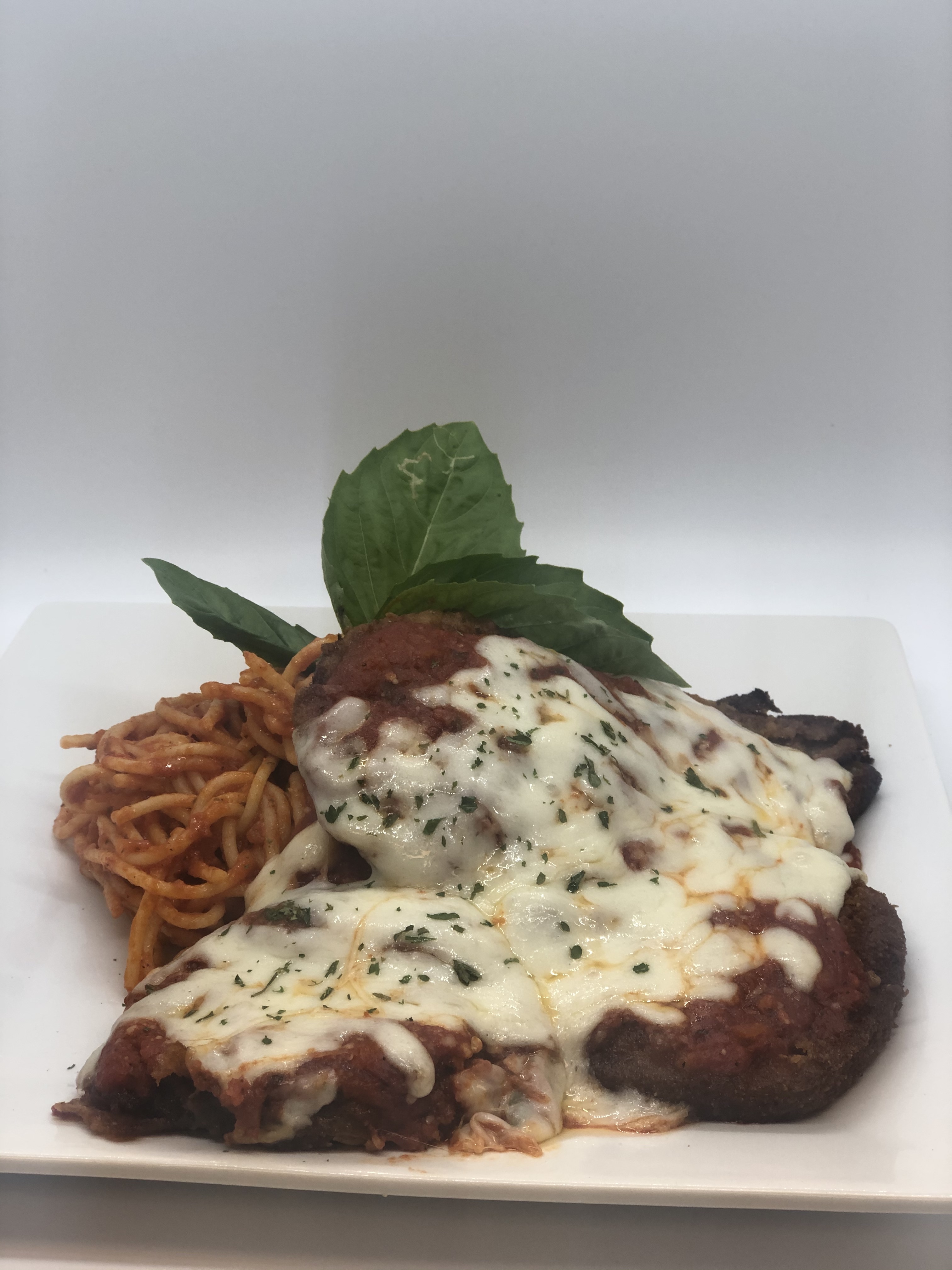 Order Eggplant Parmigiana  food online from Vic & Deans Pizzeria Grill store, Wayne on bringmethat.com