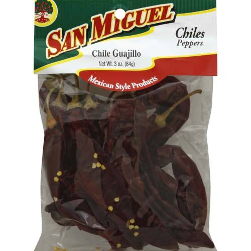 Order San miguel · Chile Guajillo Peppers (3 oz) food online from Jewel-Osco store, Niles on bringmethat.com