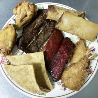 Order Pu Pu Platter for 2 food online from China Wok store, Colorado Springs on bringmethat.com